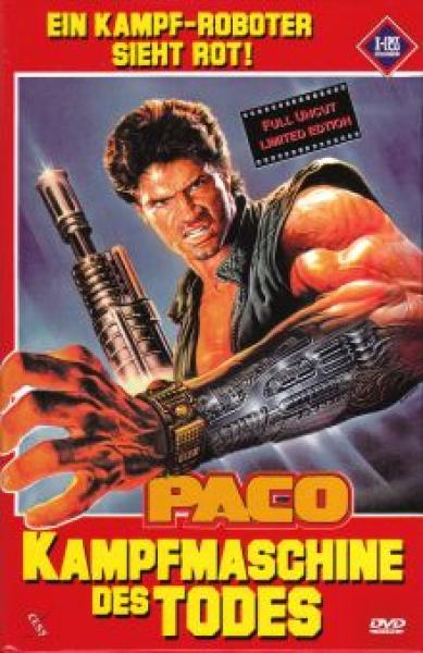Paco - Die Kampfmaschine des Todes (Cover A lim. 666) 20seitiges Booklet /einzeln nummeriert (incl.Austauschdisc) Hardbox